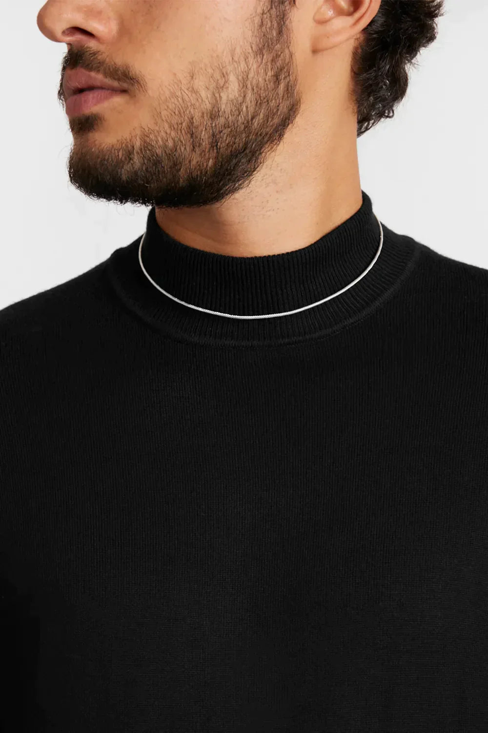 COLAR CABO GARGANTILHA PRATA