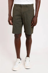 BERMUDA MOLINE COLOR VERDE MILITAR