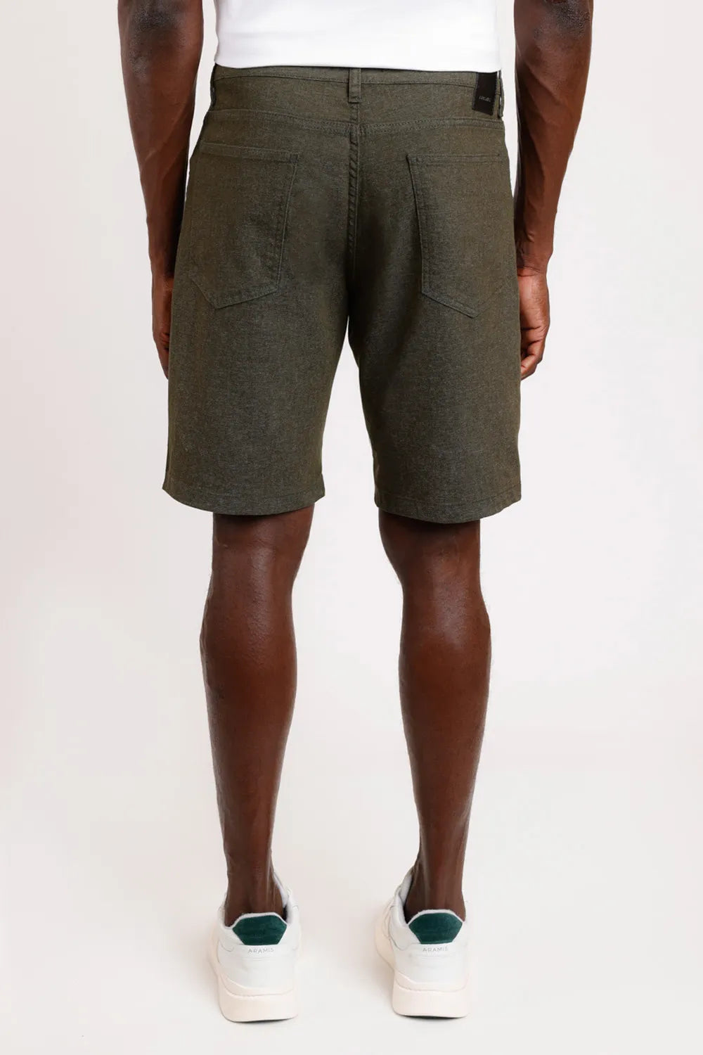 BERMUDA MOLINE COLOR VERDE MILITAR