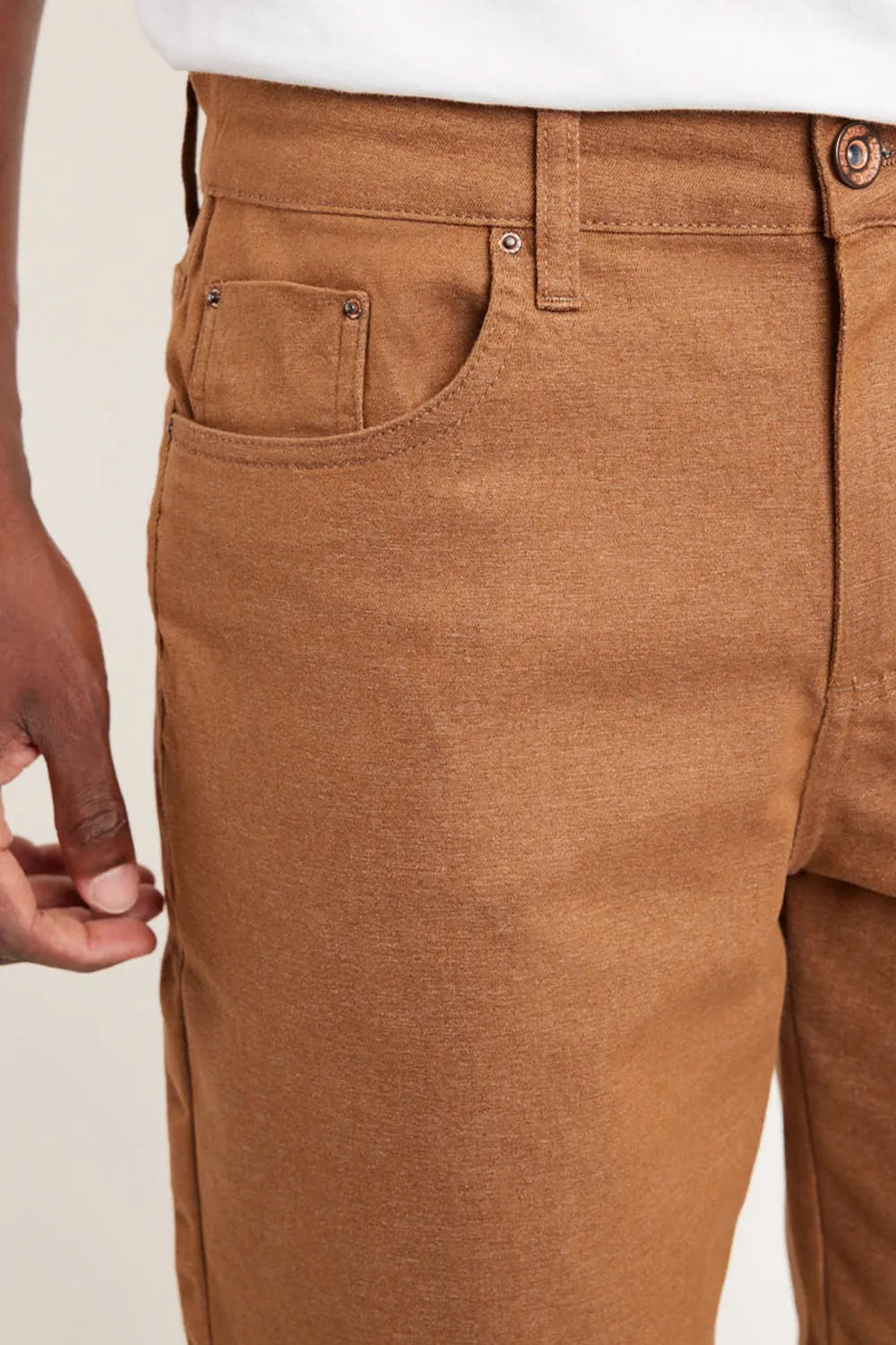 BERMUDA MOLINE COLOR CARAMELO