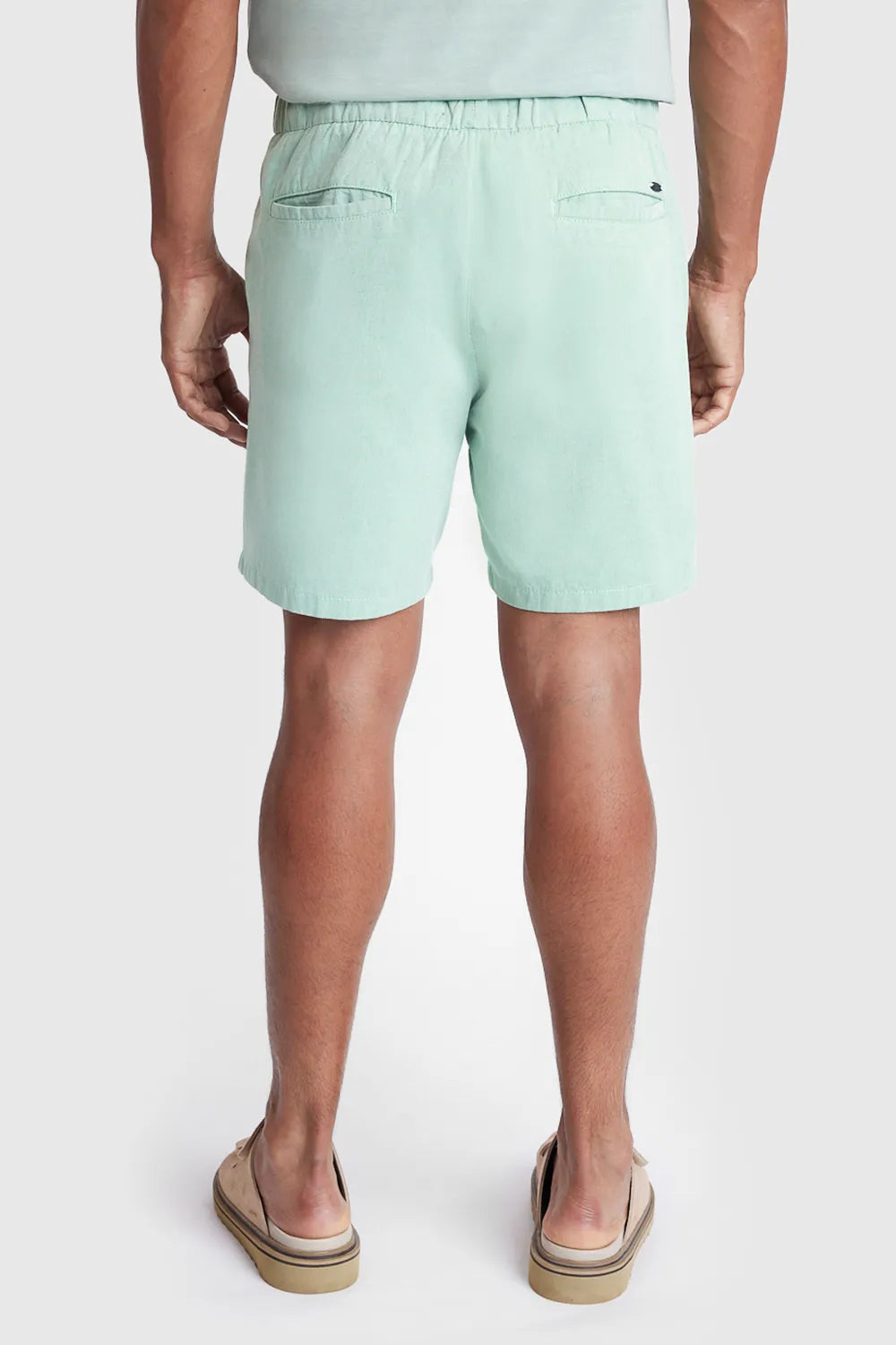 BERMUDA COM ELÁSTICO COLOR VERDE