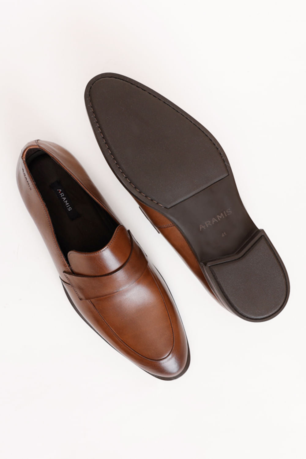 MOCASSIM SOCIAL GRAVATA COURO CAFÉ