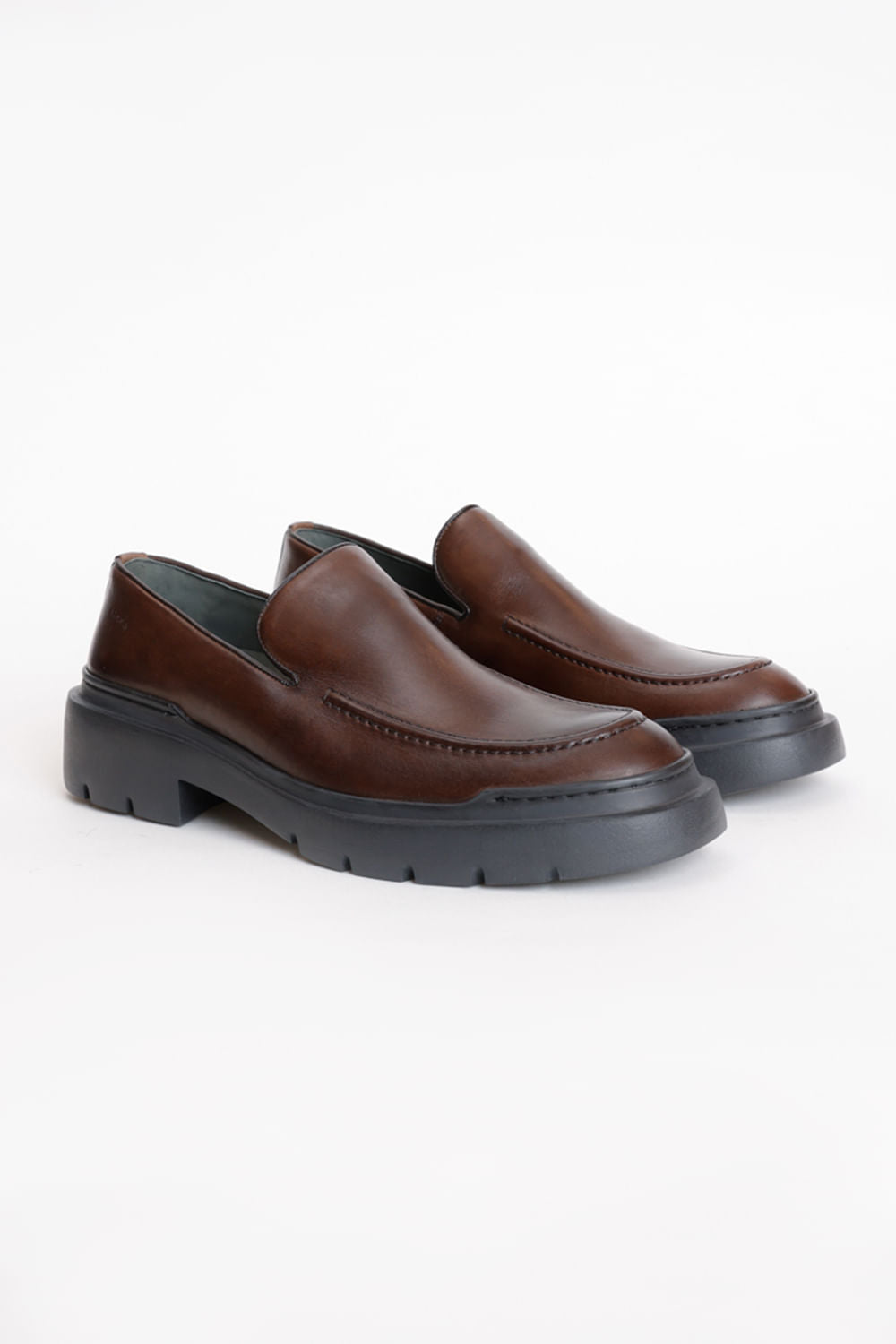 MOCASSIM COURO MAJOR CAFÉ