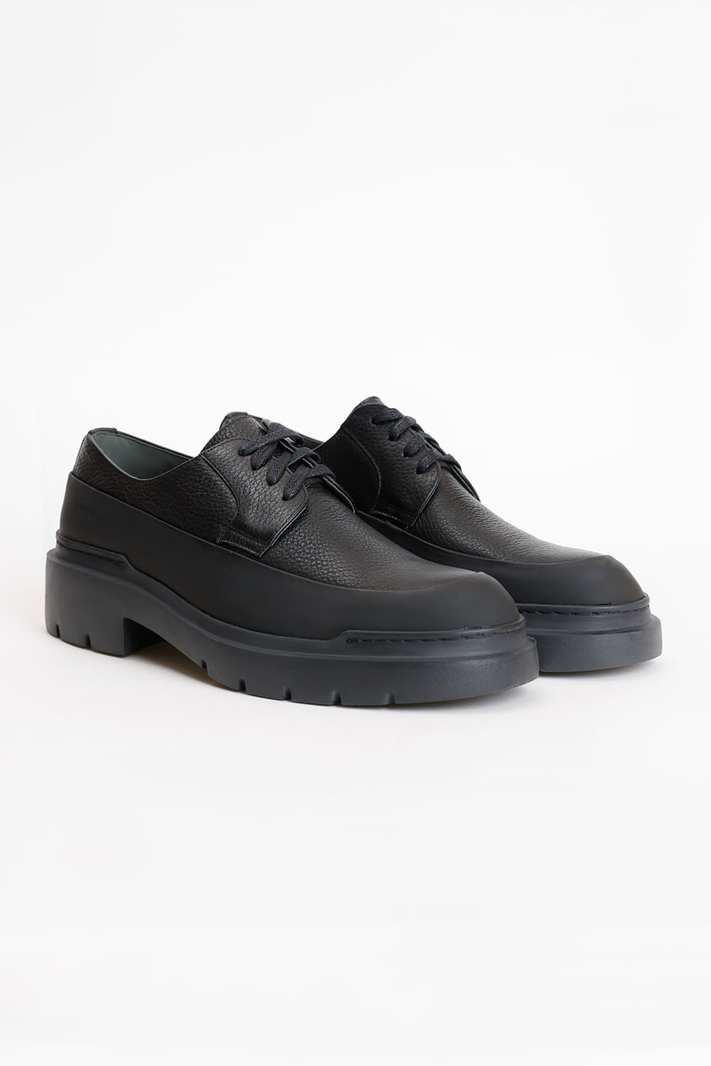SAPATO DE COURO MAJOR CONSTRUCT PRETO