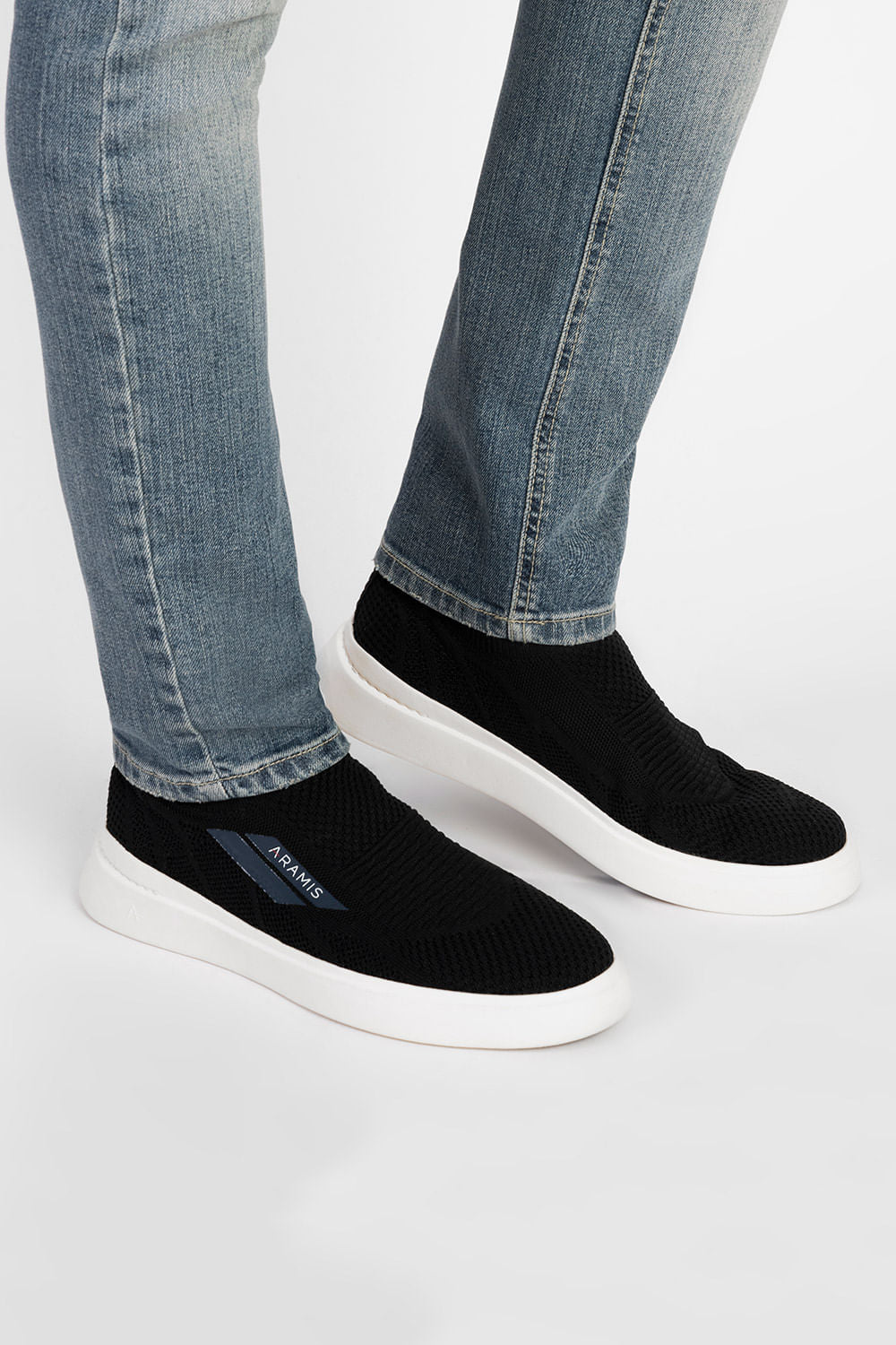 TÊNIS JOURNEY KNIT PRETO