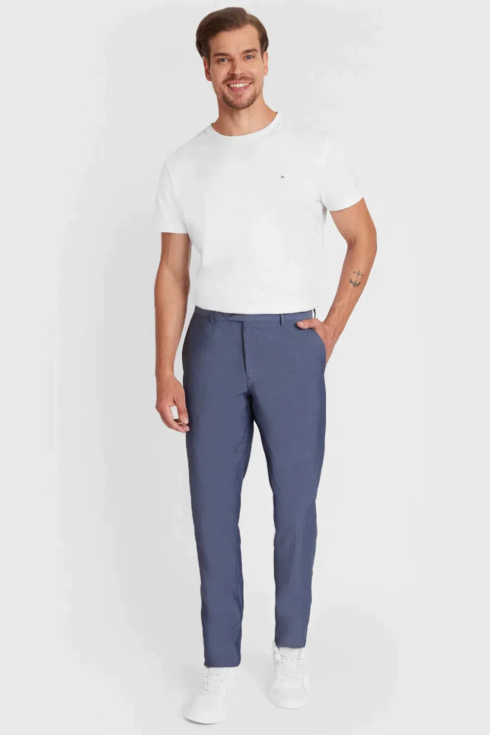 CALÇA ALFAIATARIA PV AZUL