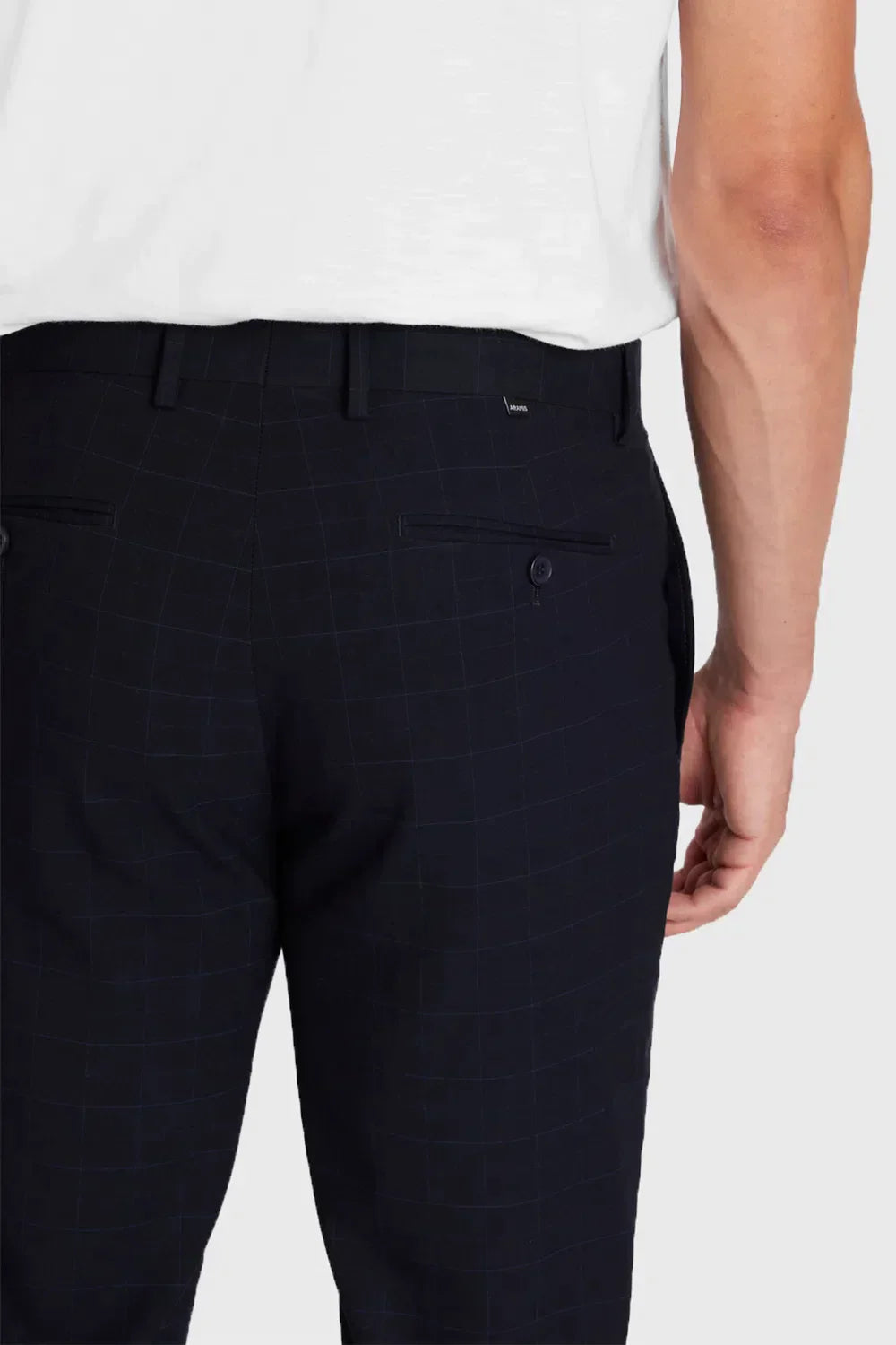 CALÇA ALFAIATARIA PV XADREZ PRETO