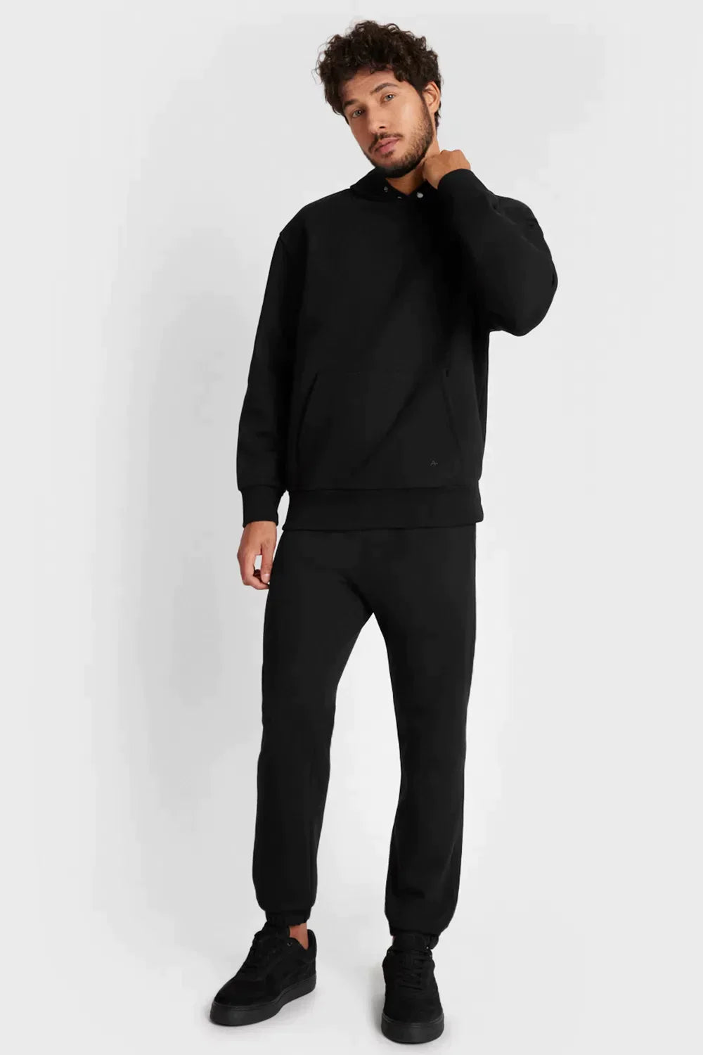 CALÇA DE MOLETOM JOGGER PRETO