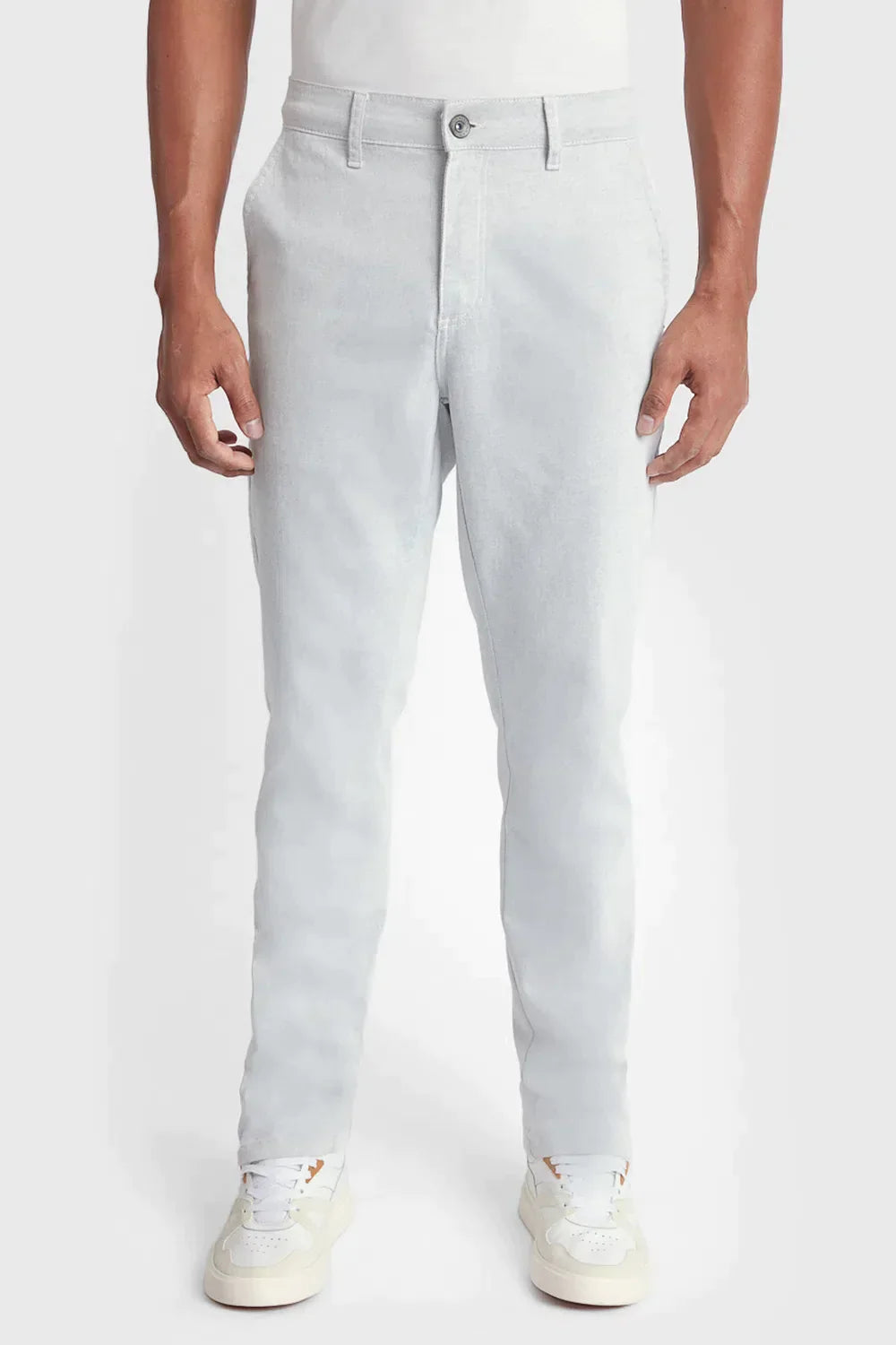 CALÇA CHINO BOLSO FACA MOLINE BRANCO