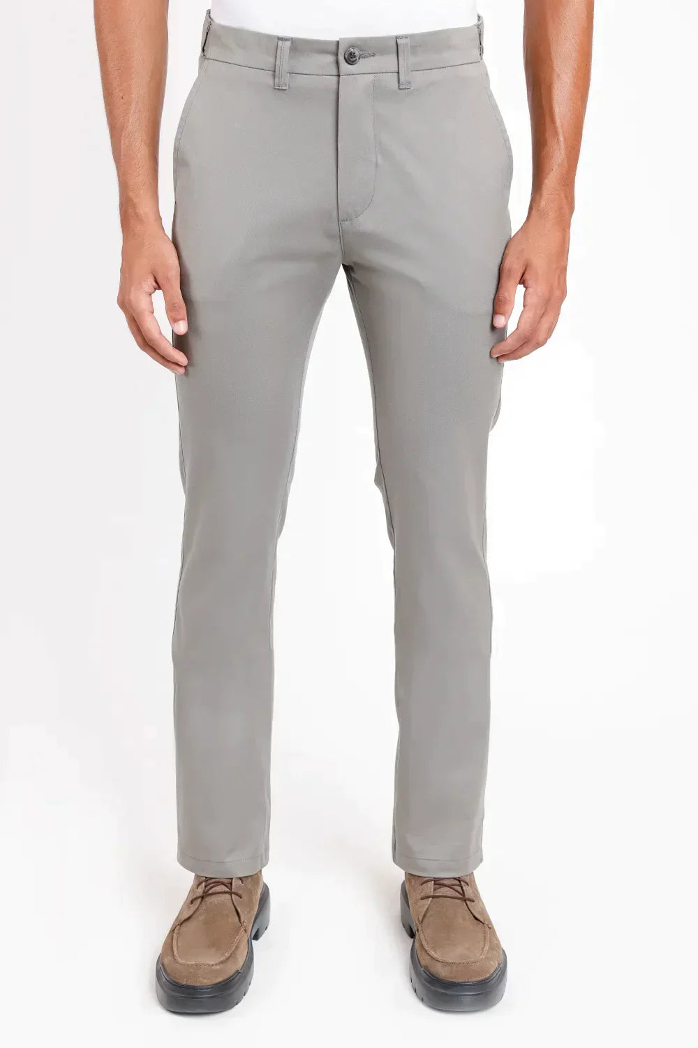 CALÇA CHINO MOOVEX CINZA