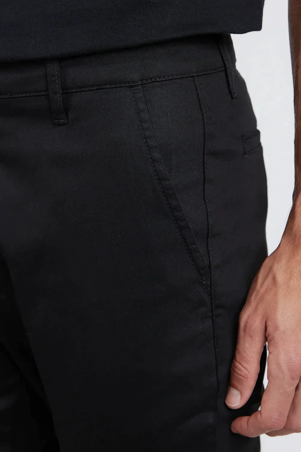 CALÇA COLOR CHINO CLÁSSICA PRETO
