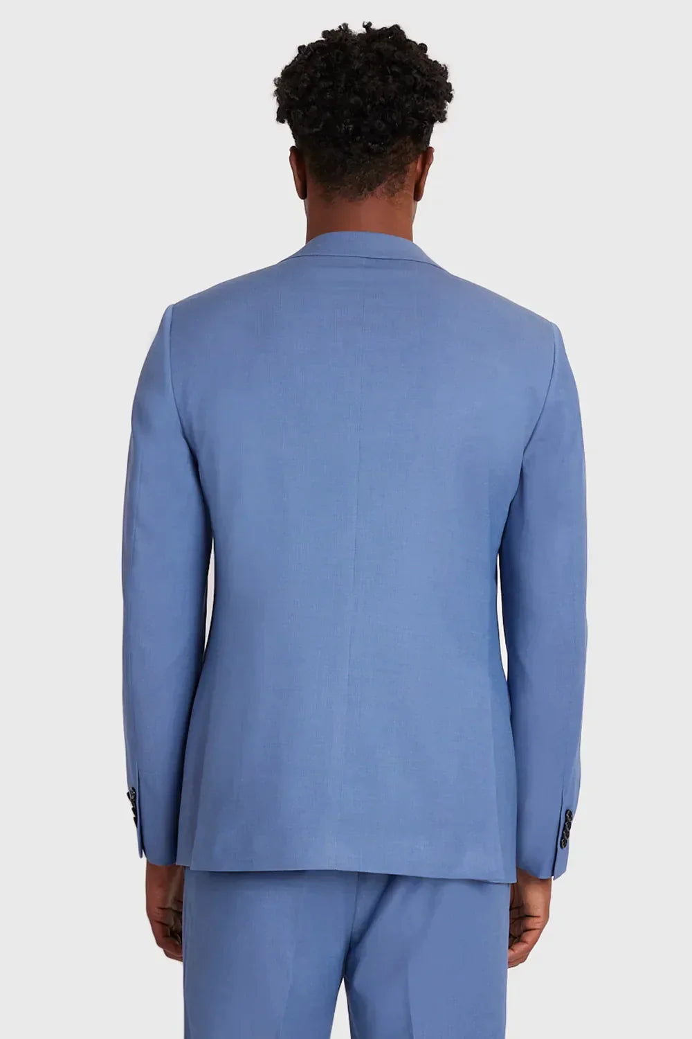 COSTUME FALSO LISO SUPER SLIM AZUL CLARO