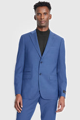 COSTUME FALSO LISO SUPER SLIM MARINHO