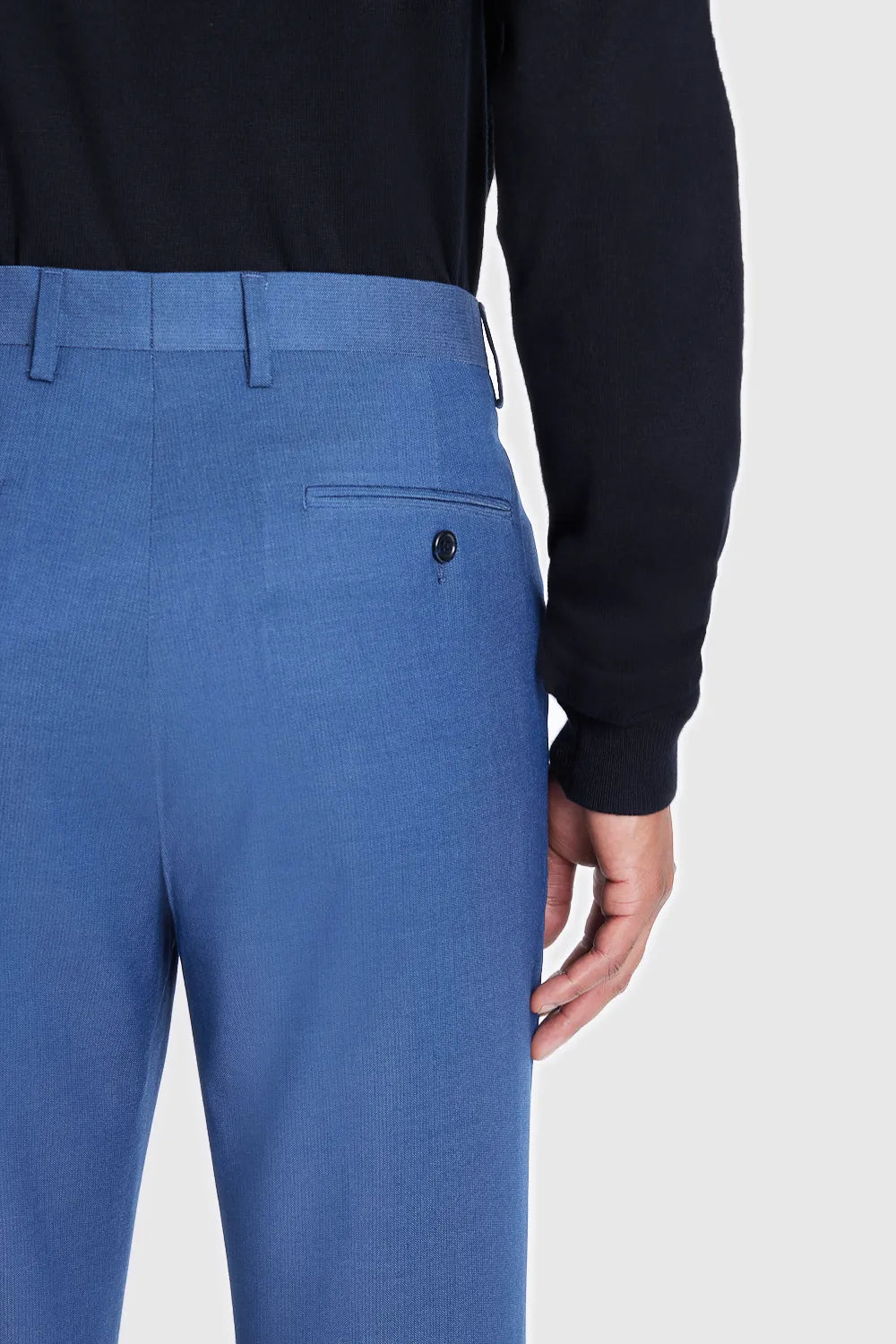 COSTUME FALSO LISO SUPER SLIM MARINHO