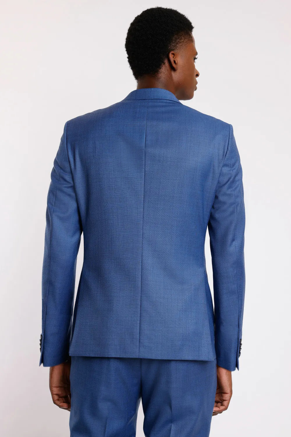 COSTUME LÃ SUPER SLIM FALSO LISO AZUL