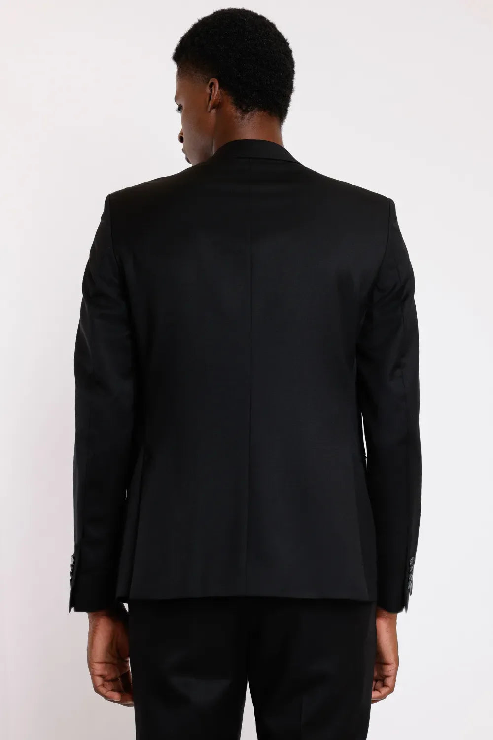 COSTUME LÃ SUPER SLIM FALSO LISO PRETO