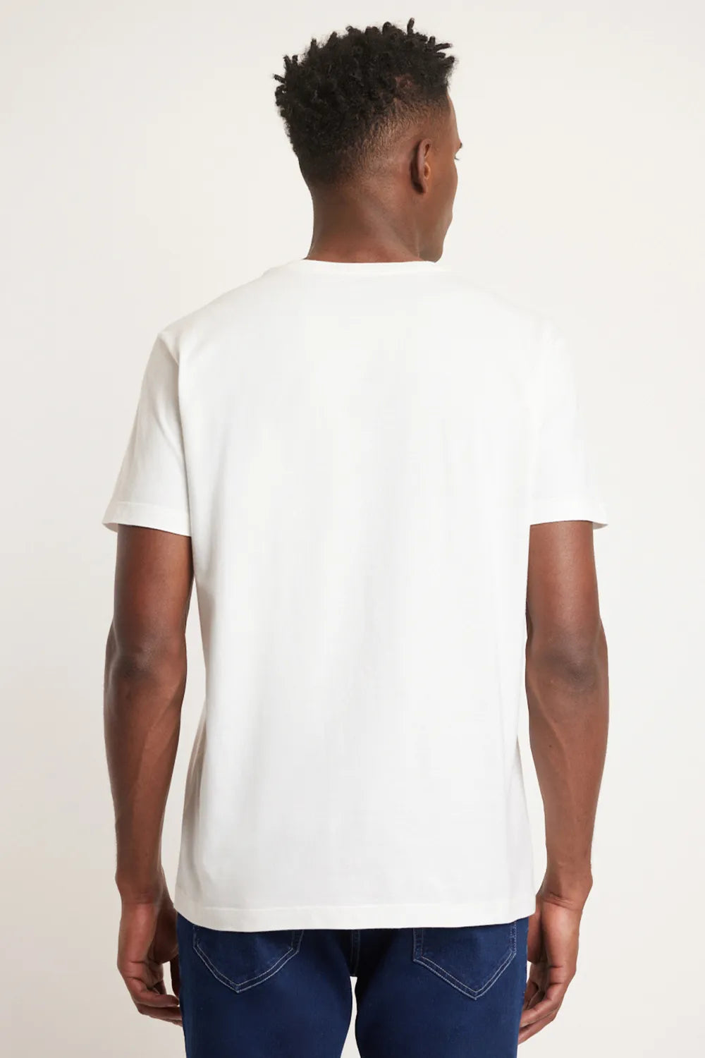 CAMISETA MANGA CURTA FORA DA CAIXA OFF WHITE