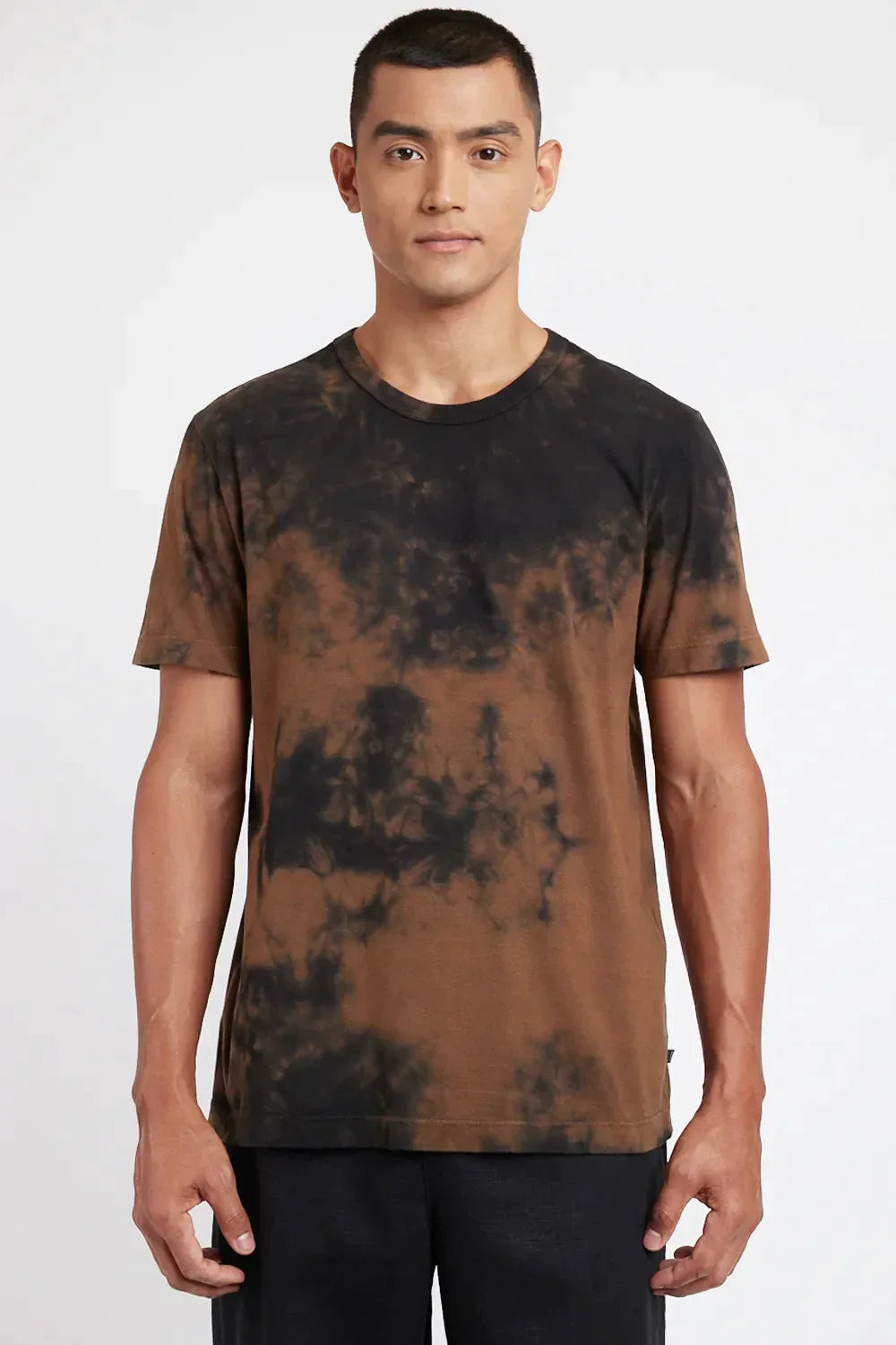 CAMISETA MANGA CURTA DARK TIE DYE CARAMELO