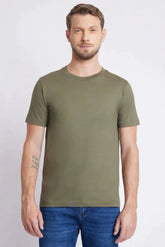 CAMISETA DE ALGODÃO PERUANO PREMIUM VERDE