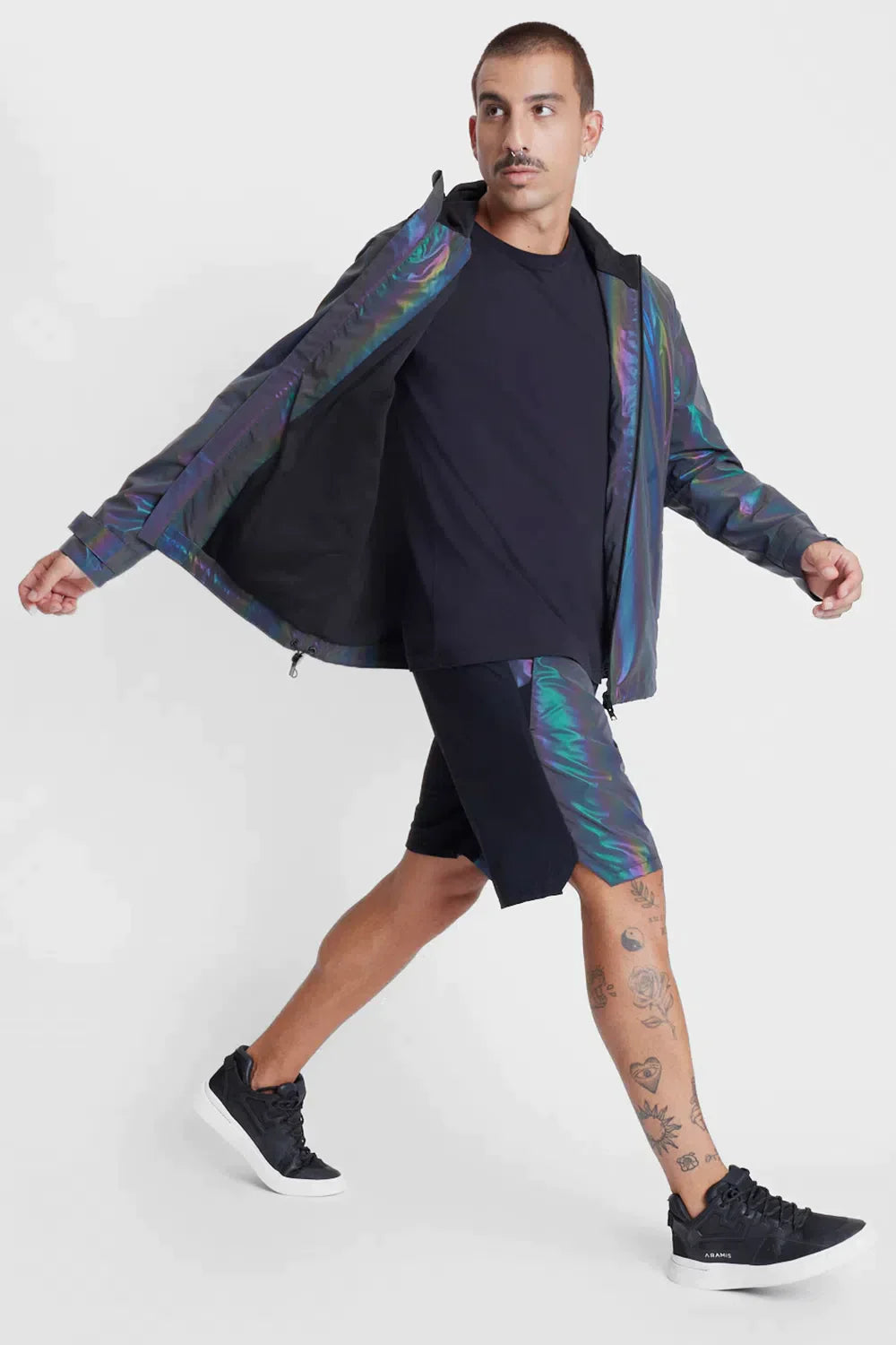 JAQUETA CORTA VENTO FLASH LIQUID REPELLER PRATA