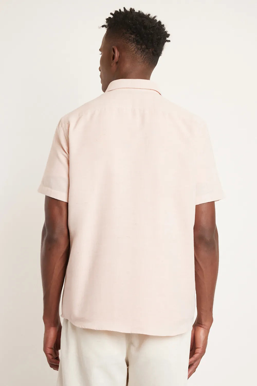 CAMISA REGULAR MAQUINETADO RÚSTICO SALMAO