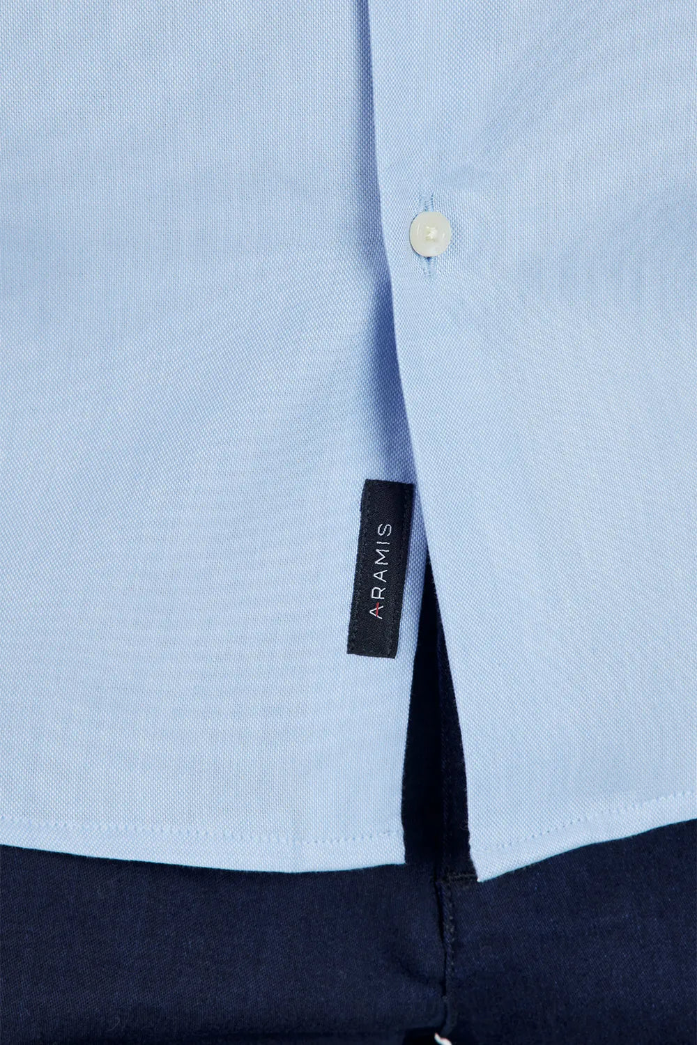 CAMISA REGULAR OXFORD MESCLA AZUL CLARO