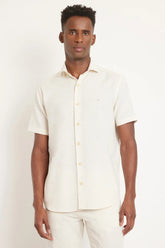 CAMISA SLIM BOTONÊ NATURAL