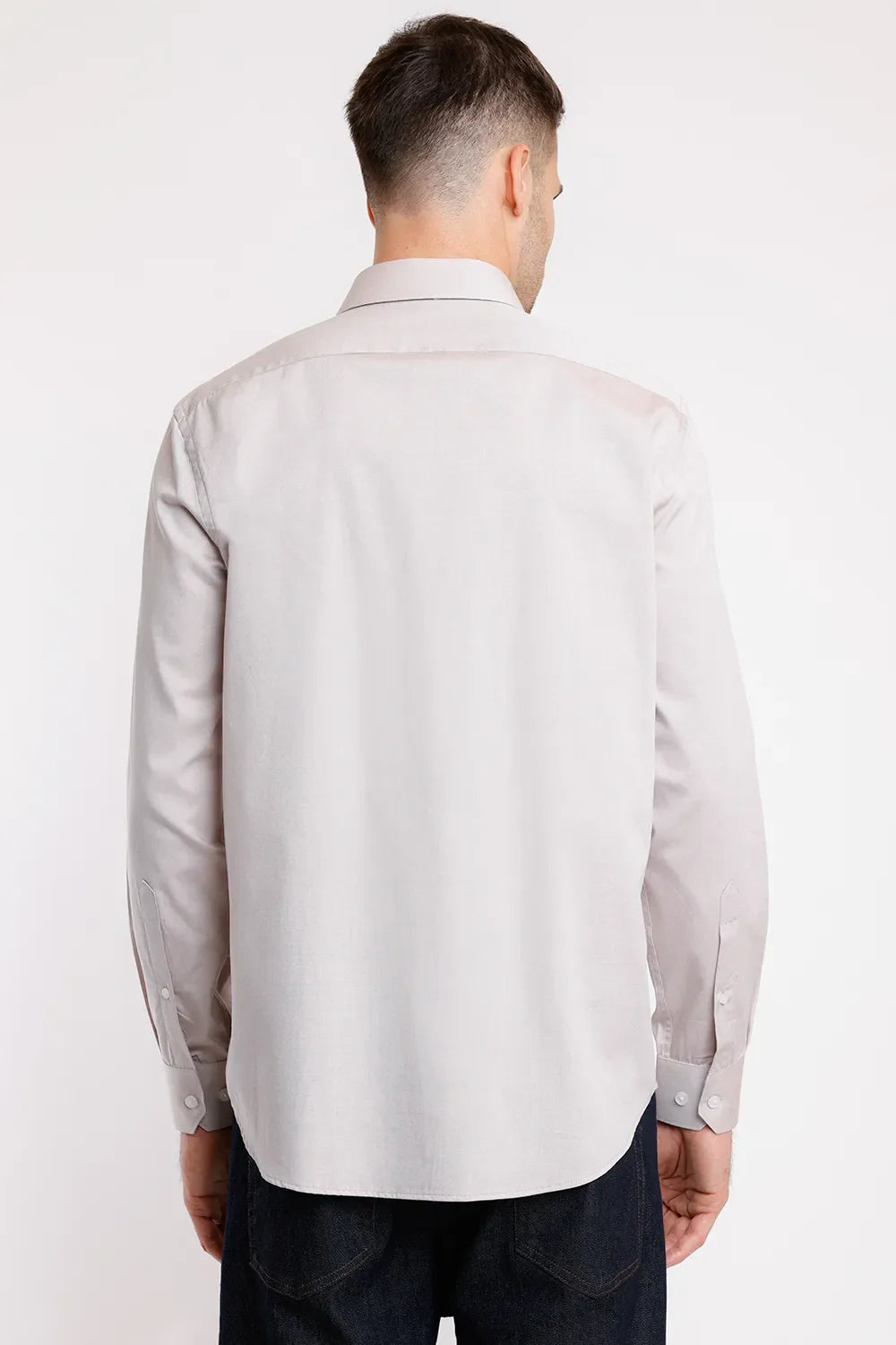 CAMISA REGULAR TRICOLINE PINPOINT CAQUI