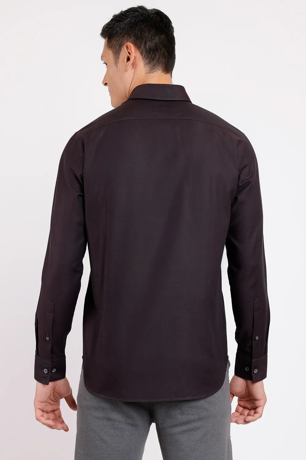 CAMISA MANGA LONGA COSMO SLIM EM SARJA