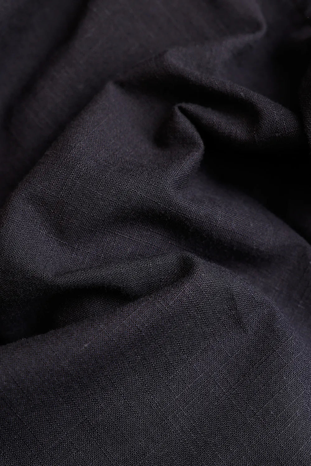 CAMISA SLIM SLUB FLAME PRETO