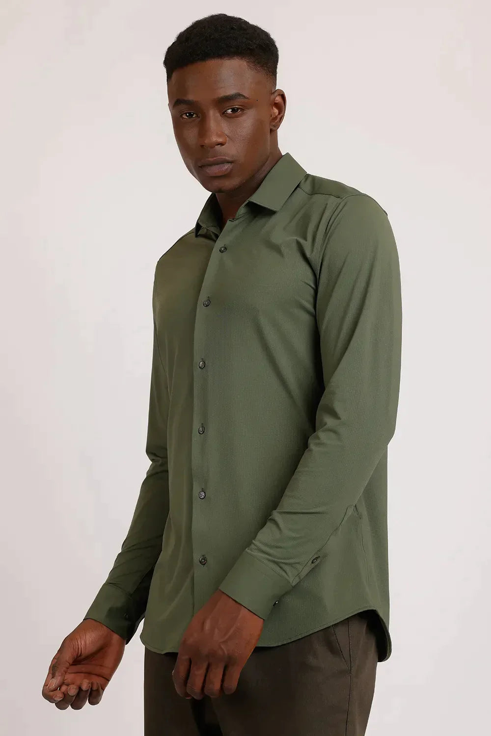 CAMISA SLIM BOLD ANATÔMICA R+ TEXTURIZADA