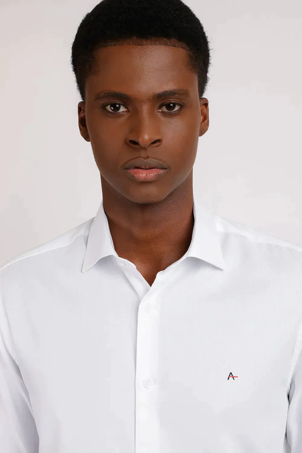 CAMISA SLIM TRICOLINE MAQUINETADA BRANCO