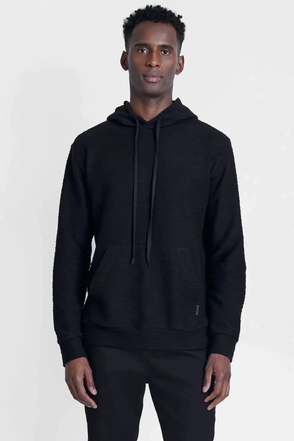 MOLETOM COM CAPUZ WAVE PRETO