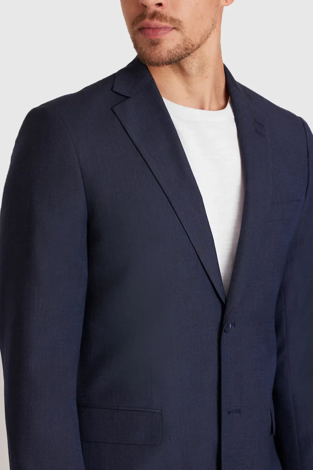 PALETÓ TEXTURIZADO SUPER SLIM AZUL