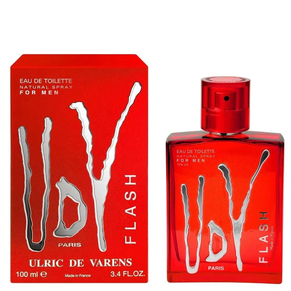 UDV FLASH DE ULRIC DE VARENS EAU DE TOILETTE MASCULINO 100 ML