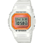 RELÓGIO CASIO G-SHOCK BRANCO SEMITRANSPARENTE DW-5600LS-7DR