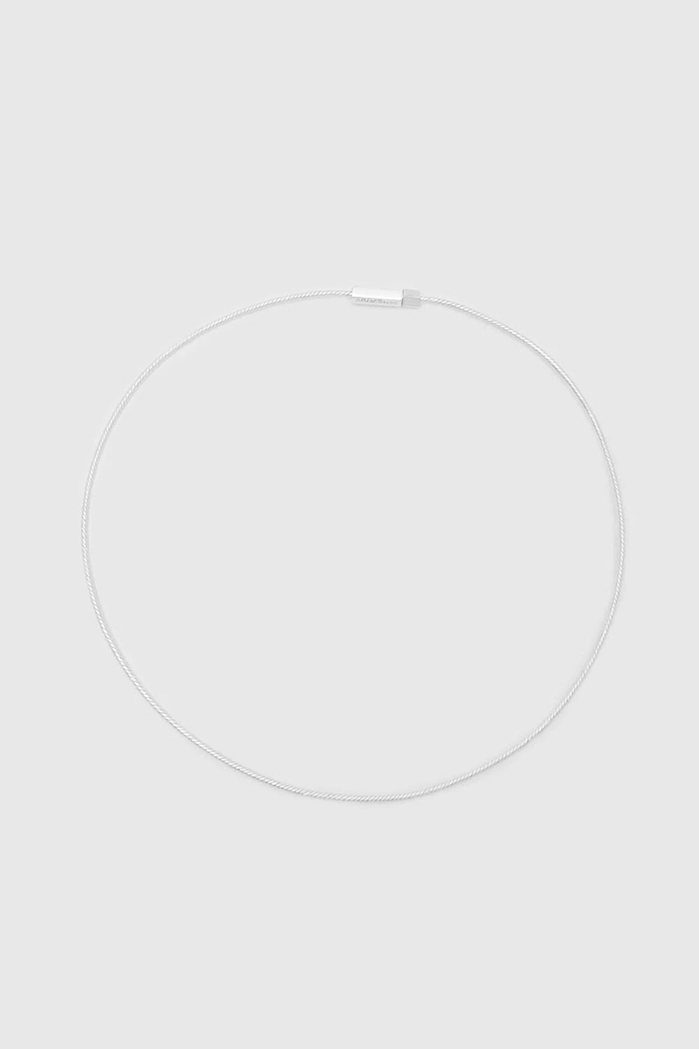 COLAR CABO GARGANTILHA PRATA