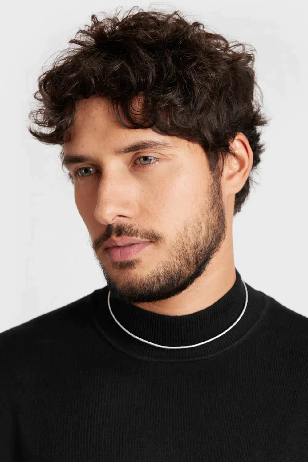 COLAR CABO GARGANTILHA PRATA