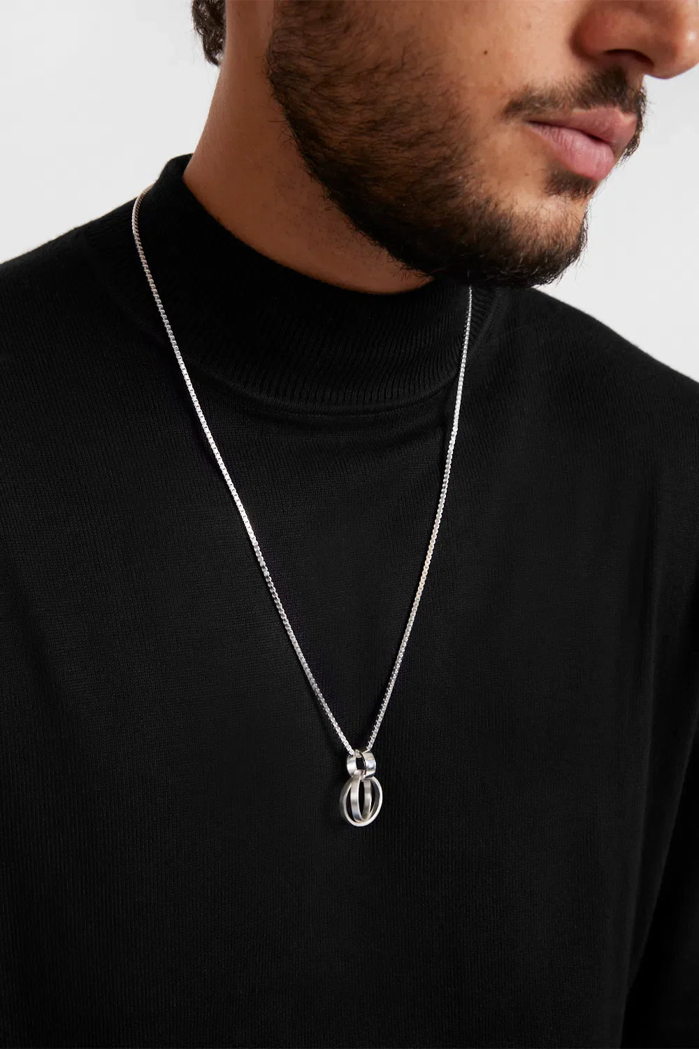 PINGENTE ALIANÇAS PRATA