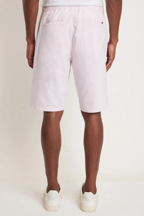 BERMUDA CÓS ELÁSTICO E CADARÇO ROSA