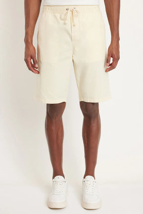 BERMUDA CÓS ELÁSTICO E CADARÇO AMARELO