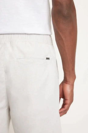 BERMUDA CÓS ELÁSTICO E CADARÇO NATURAL