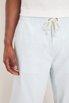 BERMUDA CÓS ELÁSTICO E CADARÇO VERDE AGUA