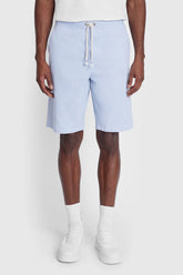 BERMUDA CÓS ELÁSTICO E CADARÇO AZUL