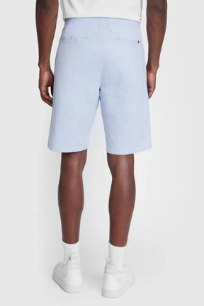 BERMUDA CÓS ELÁSTICO E CADARÇO AZUL