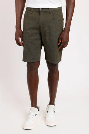 BERMUDA MOLINE COLOR VERDE MILITAR