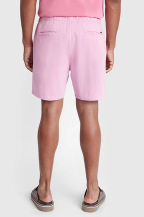 BERMUDA COM ELÁSTICO COLOR ROSA