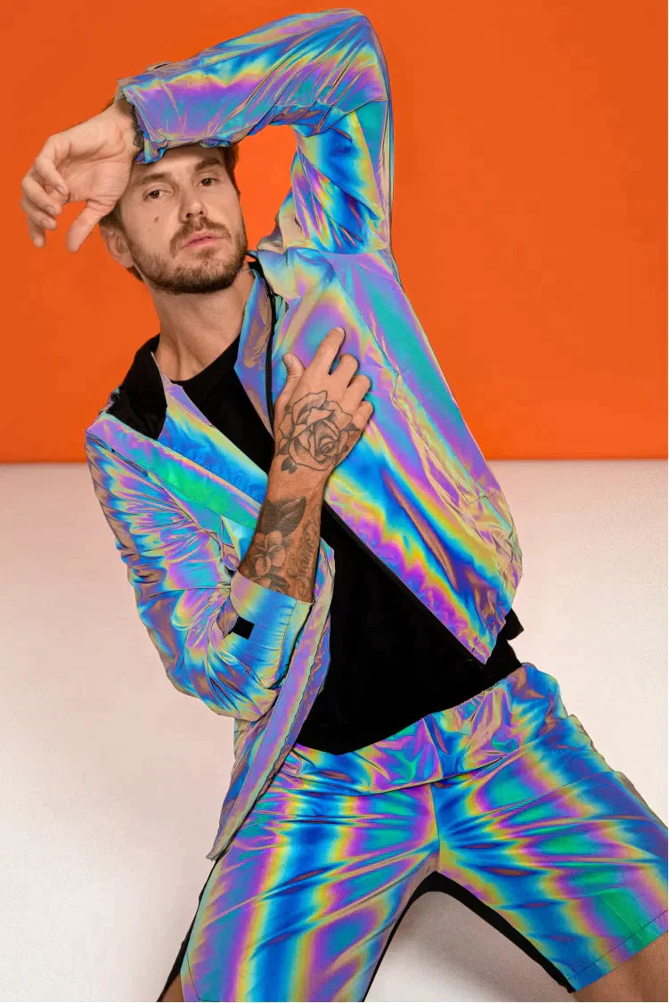 JAQUETA CORTA VENTO FLASH LIQUID REPELLER PRATA