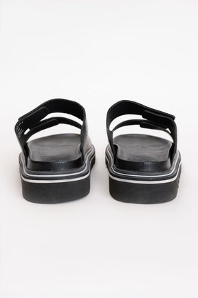 SANDÁLIA ARAMIS RESORT COURO PRETO