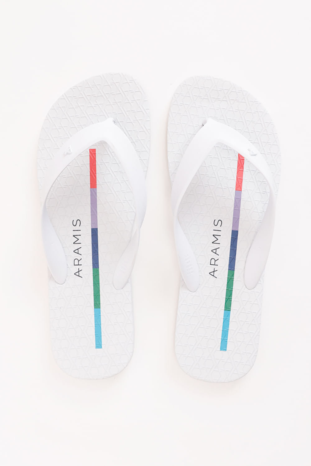 CHINELO ARAMIS COLOR STRIPE BRANCO
